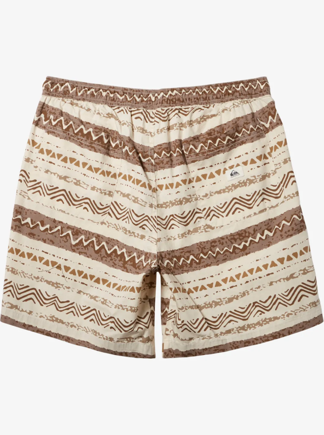 Mens Quiksilver Shorts & Amphibians|Taxer Print Elastic Waist Shorts