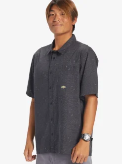 Mens Quiksilver Shirts & Polos|The Saturn Short Sleeve Shirt