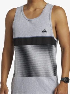 Mens Quiksilver Tees|Tijuana Stripe Tank Top