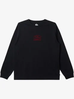 Mens Quiksilver Tees|Tilt Long Sleeve Stn T-Shirt