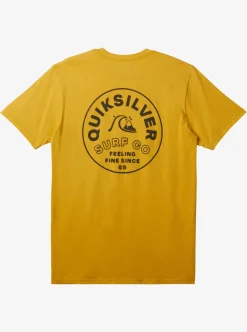 Mens Quiksilver Tees|Timeless Spin T-Shirt