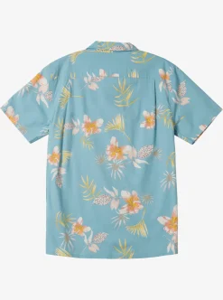 Mens Quiksilver Shirts & Polos|Tropical Floral Short Sleeve Woven Shirt