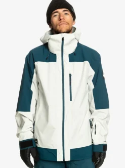 Mens Quiksilver Snow Jackets|Ultralight 20K Technical Snow Jacket
