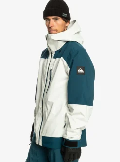 Mens Quiksilver Snow Jackets|Ultralight 20K Technical Snow Jacket