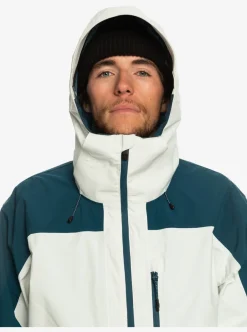 Mens Quiksilver Snow Jackets|Ultralight 20K Technical Snow Jacket