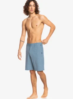 Mens Quiksilver Boardshorts|Union Heather Amphibian 20