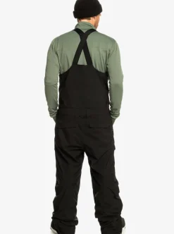 Mens Quiksilver Snow Pants|Utility Technical Snow Bib Pants