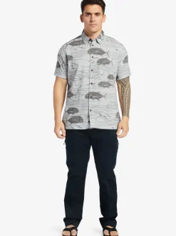 Mens Quiksilver Pants|Waterman After Surf Elastic Waist Pants