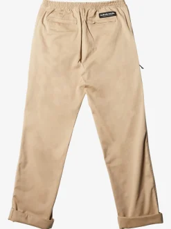 Mens Quiksilver Pants|Waterman After Surf Elastic Waist Pants