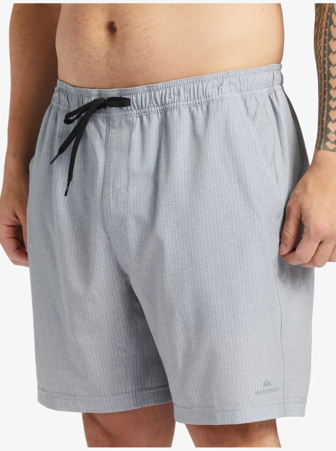 Mens Quiksilver Elastic Waist|Waterman After Surf Stretch 20" Amphibian Boardshorts