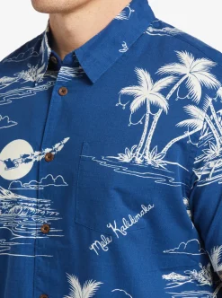 Mens Quiksilver Shirts & Polos|Waterman Ahi Holiday Woven Shirt