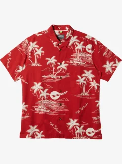 Mens Quiksilver Shirts & Polos|Waterman Ahi Holiday Woven Shirt