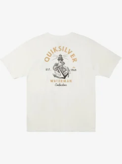 Mens Quiksilver Tees|Waterman Anchors Away Qt-Shirt