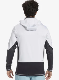 Mens Quiksilver Rashguards|Waterman Angler Hooded Upf 50 Long Sleeve Surf Tee