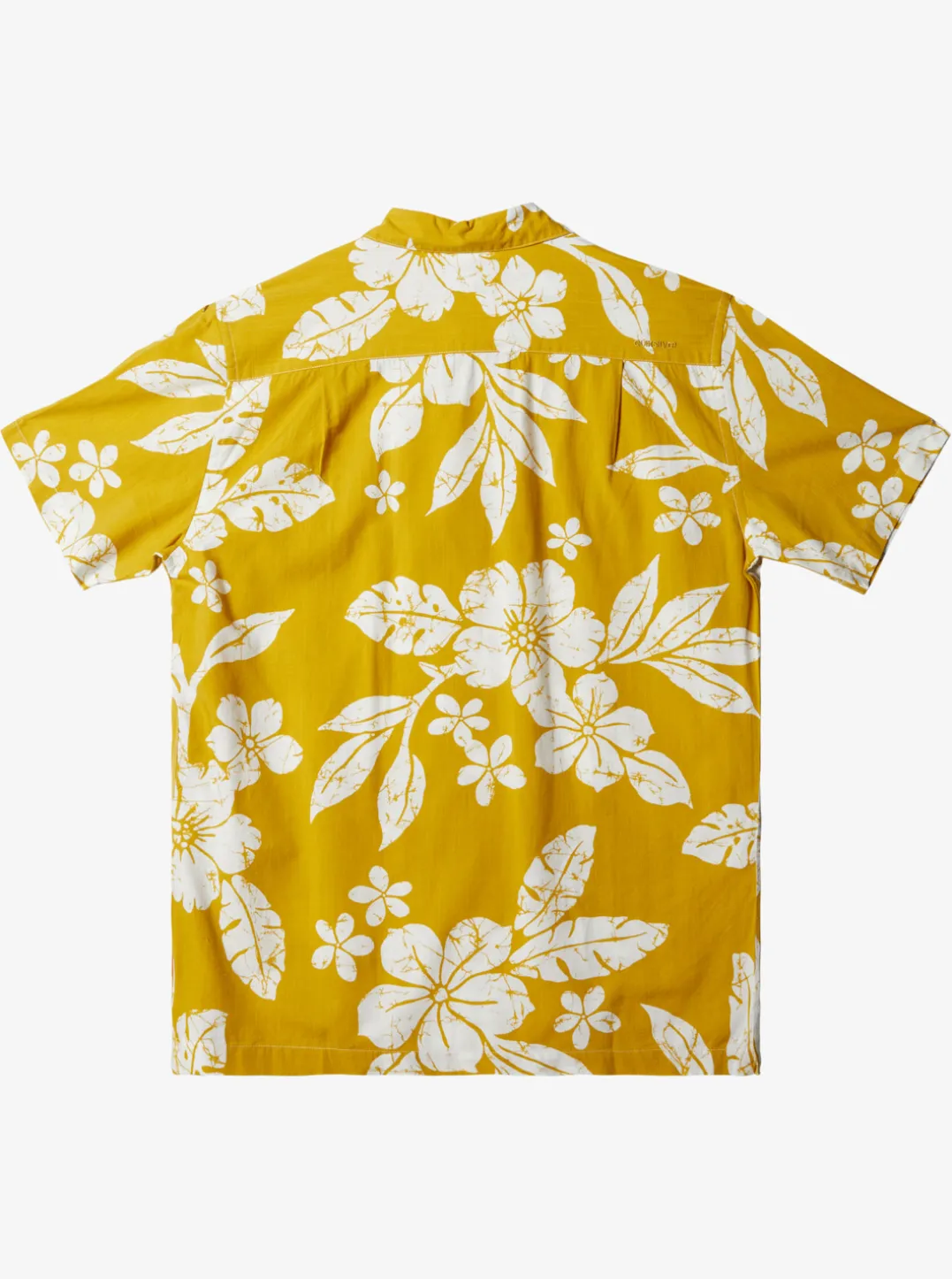 Mens Quiksilver Shirts & Polos|Waterman Aqua Flower Short Sleeve Shirt