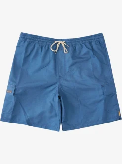 Mens Quiksilver Elastic Waist|Waterman Balance 18" Volleys