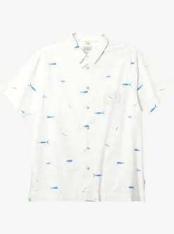 Mens Quiksilver Shirts & Polos|Waterman Big Pond Woven Shirt