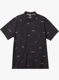 Mens Quiksilver Shirts & Polos|Waterman Big Pond Woven Shirt