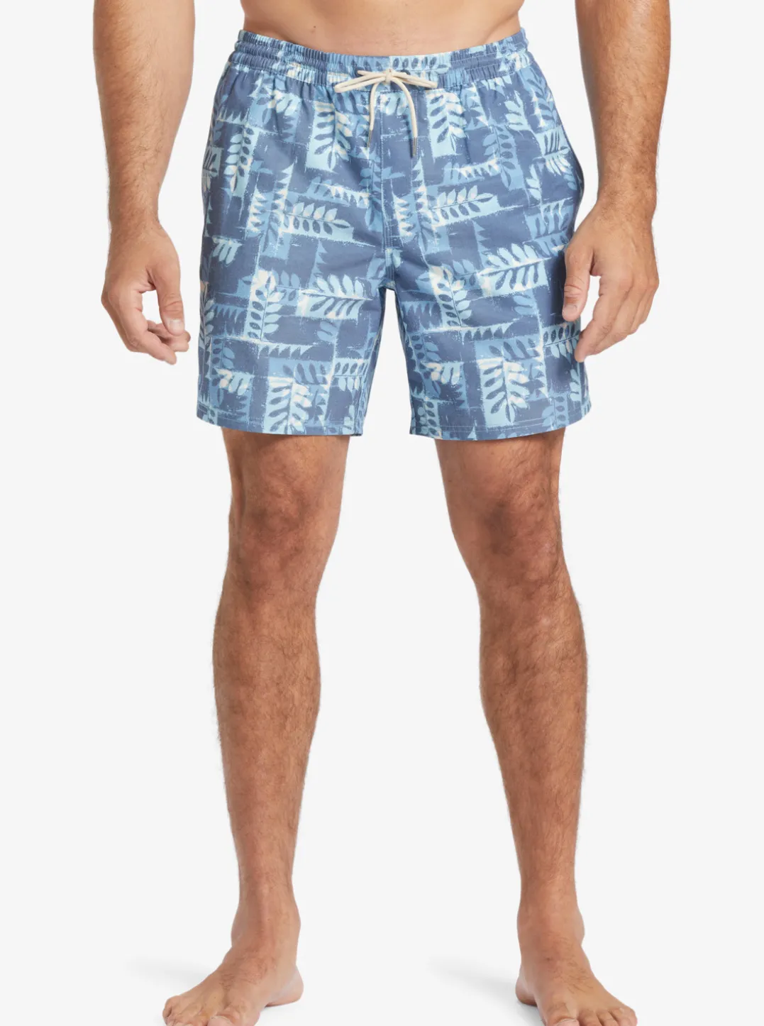 Mens Quiksilver Elastic Waist|Waterman Canoes Reef 17" Volleys