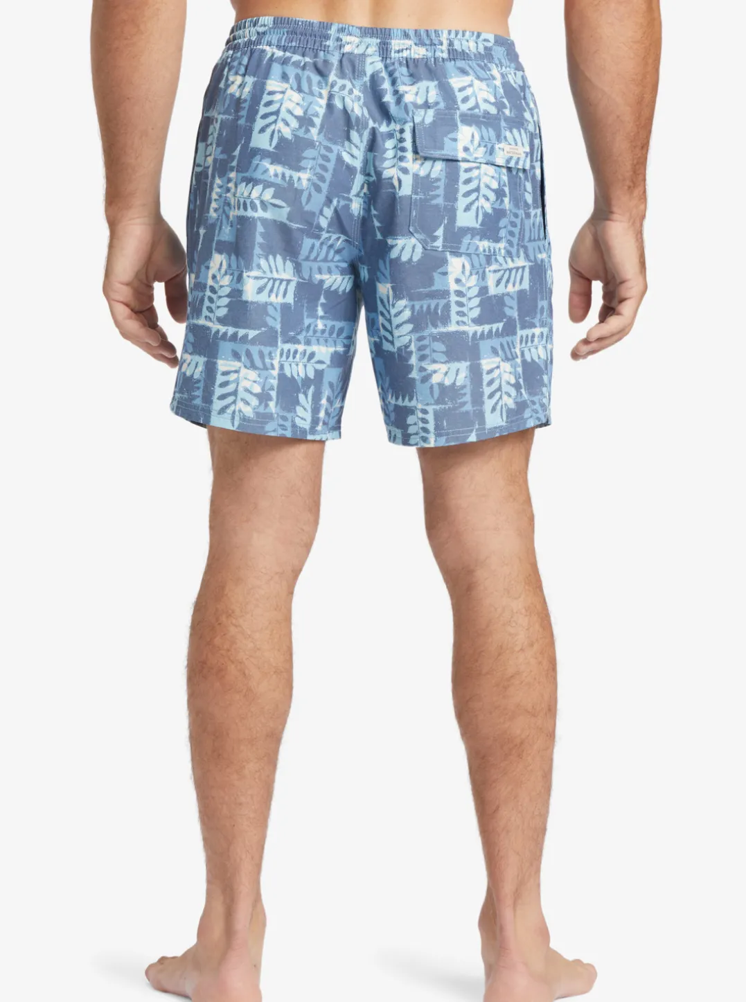 Mens Quiksilver Elastic Waist|Waterman Canoes Reef 17" Volleys