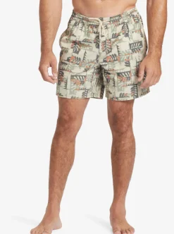 Mens Quiksilver Elastic Waist|Waterman Canoes Reef 17