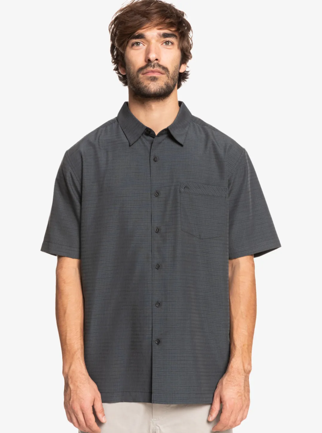 Mens Quiksilver Shirts & Polos|Waterman Centinela Premium Anti-Wrinkle Shirt
