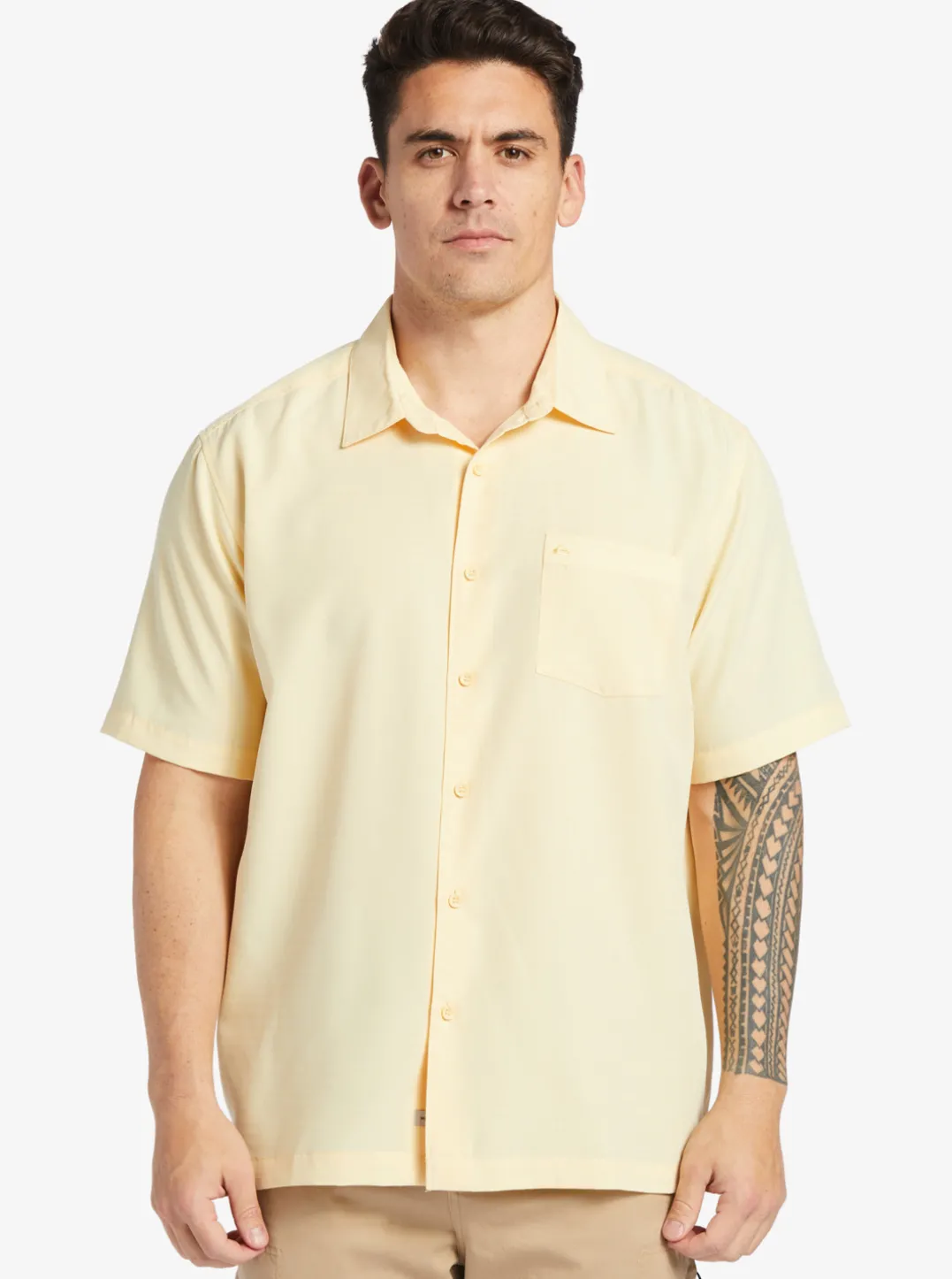 Mens Quiksilver Shirts & Polos|Waterman Centinela Premium Anti-Wrinkle Shirt