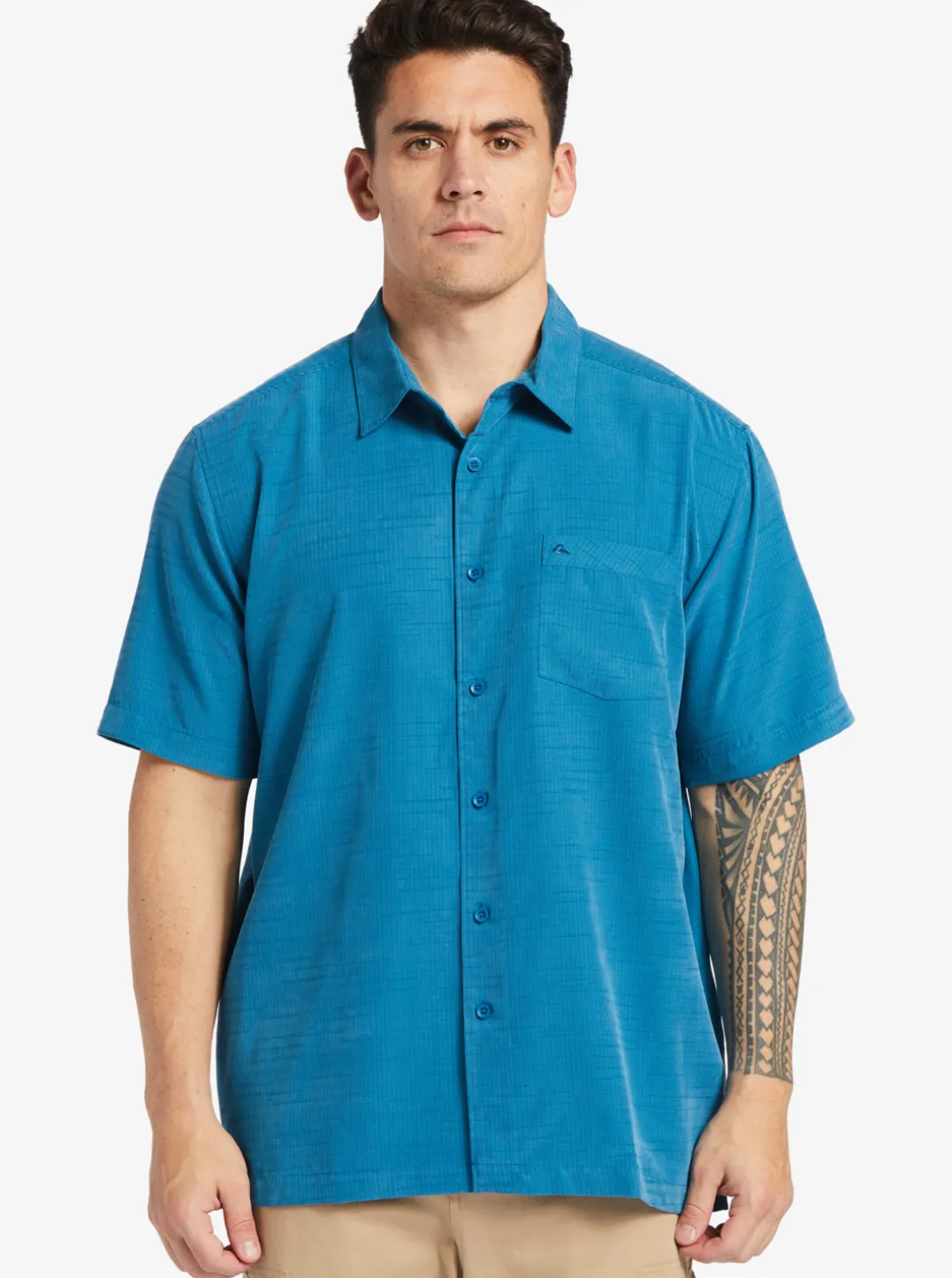 Mens Quiksilver Shirts & Polos|Waterman Centinela Premium Anti-Wrinkle Shirt