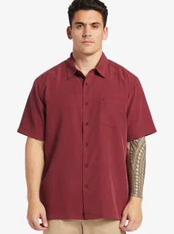 Mens Quiksilver Shirts & Polos|Waterman Centinela Premium Anti-Wrinkle Shirt