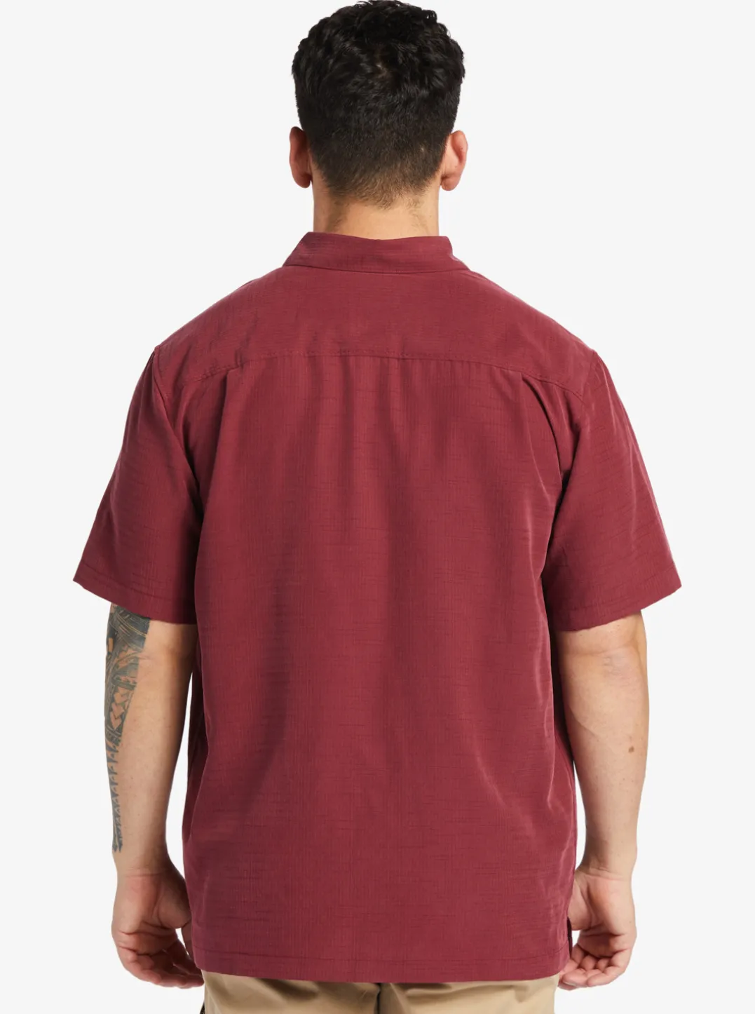 Mens Quiksilver Shirts & Polos|Waterman Centinela Premium Anti-Wrinkle Shirt