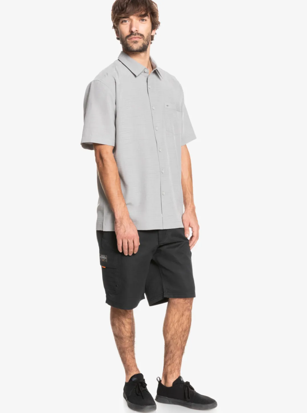 Mens Quiksilver Shirts & Polos|Waterman Centinela Premium Anti-Wrinkle Shirt