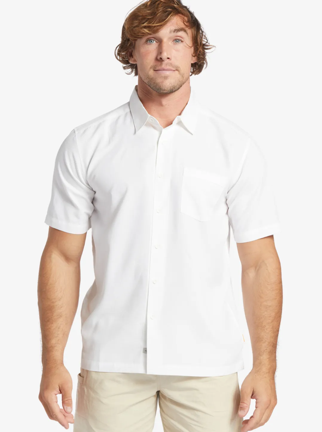 Mens Quiksilver Shirts & Polos|Waterman Centinela Premium Anti-Wrinkle Shirt