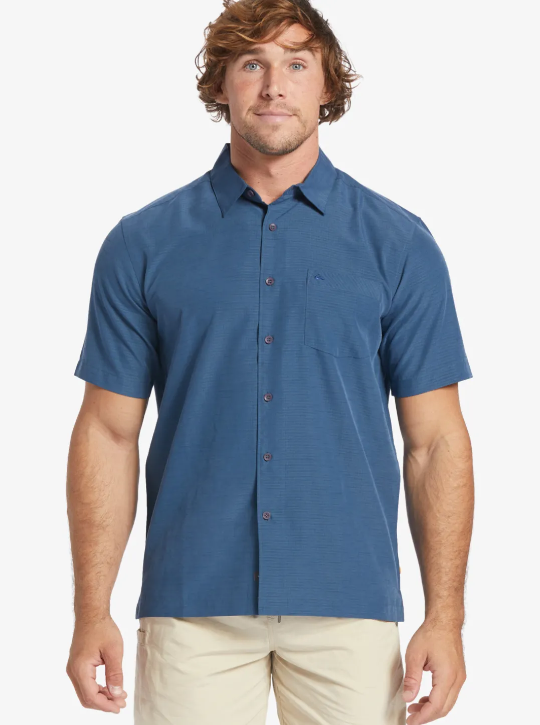Mens Quiksilver Shirts & Polos|Waterman Centinela Premium Anti-Wrinkle Shirt