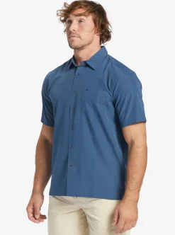 Mens Quiksilver Shirts & Polos|Waterman Centinela Premium Anti-Wrinkle Shirt