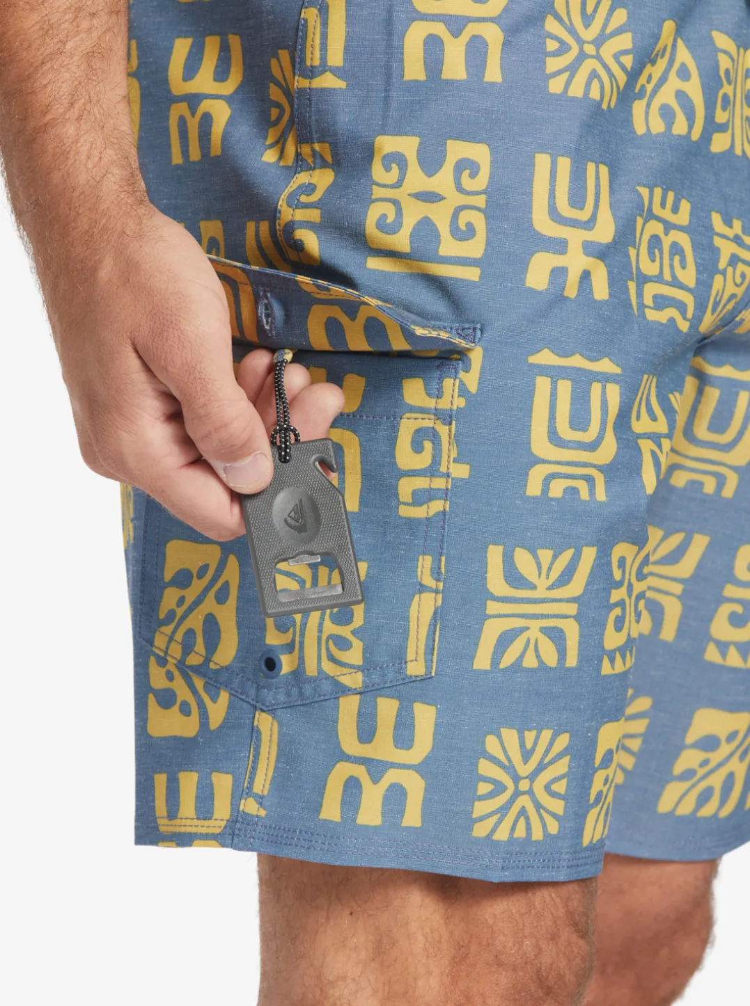 Mens Quiksilver Boardshorts|Waterman Channel Paddle 20" Boardshorts