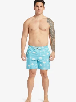 Mens Quiksilver Elastic Waist|Waterman Cliffside 17