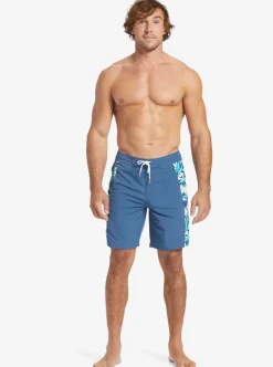 Mens Quiksilver Boardshorts|Waterman Cliffside Solid 19