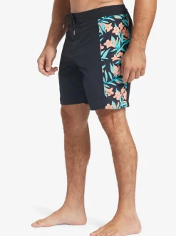 Mens Quiksilver Boardshorts|Waterman Cliffside Solid 19