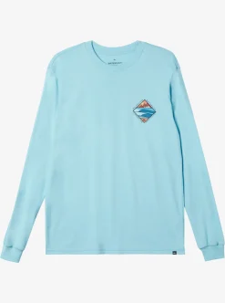 Mens Quiksilver Tees|Waterman Cross Chop Long Sleeve Q T-Shirt