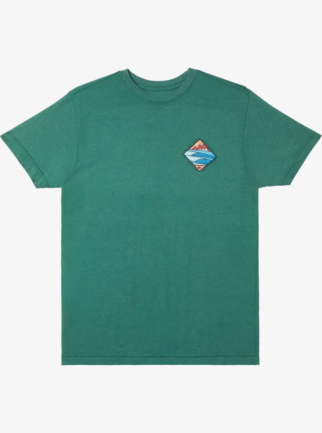 Mens Quiksilver Tees|Waterman Cross Chop Qt-Shirt