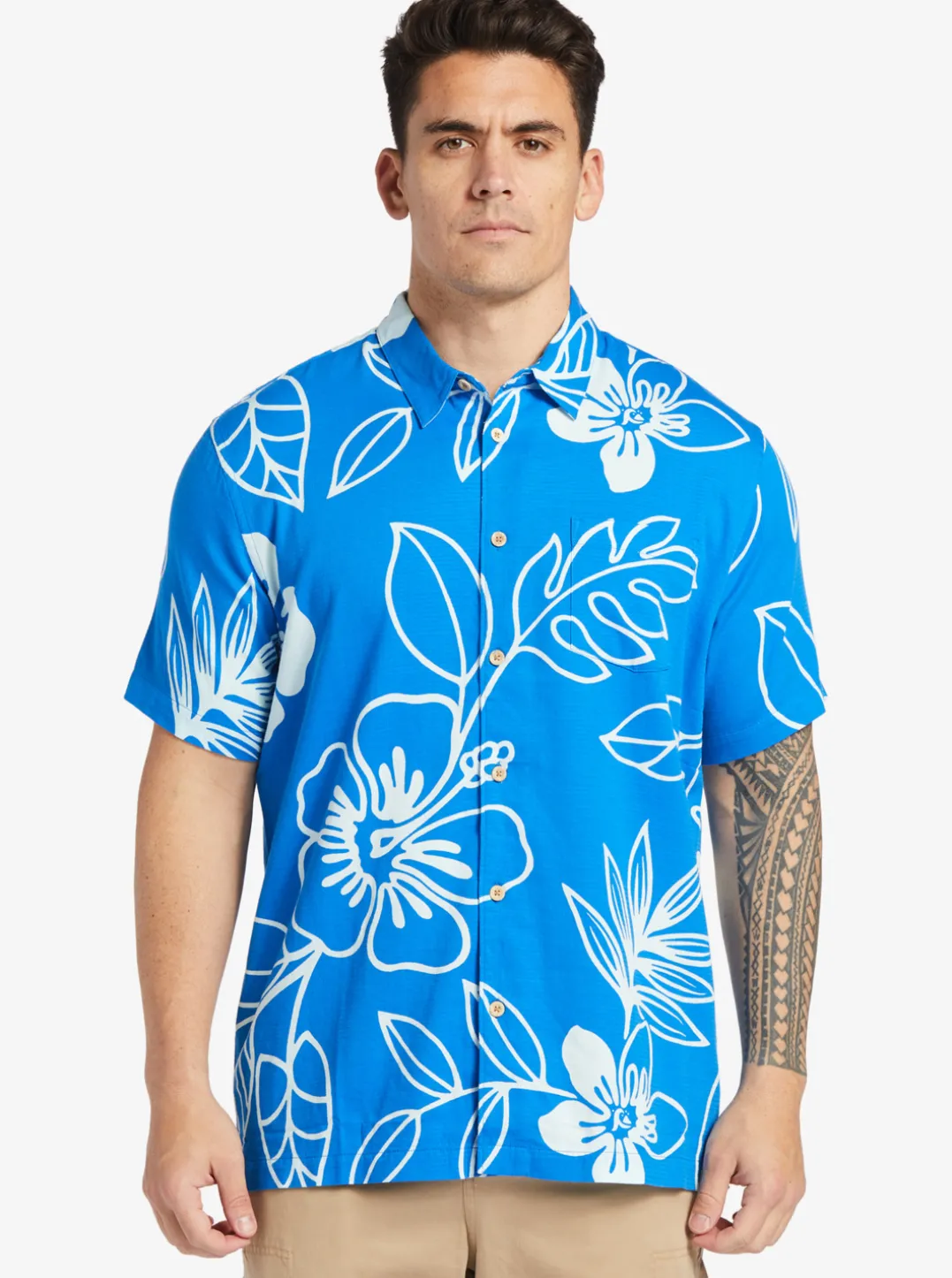 Mens Quiksilver Shirts & Polos|Waterman Cruise Town Woven Shirt