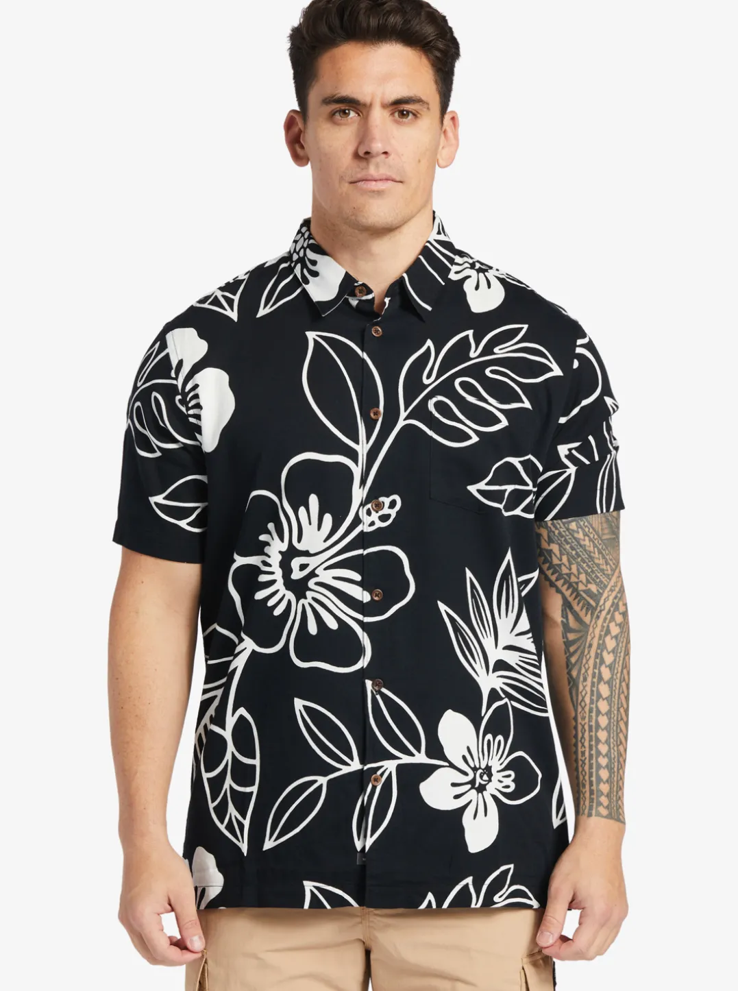 Mens Quiksilver Shirts & Polos|Waterman Cruise Town Woven Shirt