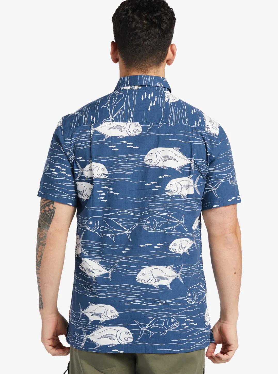 Mens Quiksilver Shirts & Polos|Waterman Dive Sites Woven Shirt