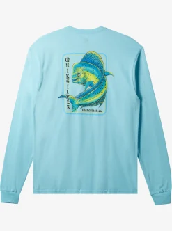 Mens Quiksilver Tees|Waterman Dorado Magic Long Sleeve T-Shirt