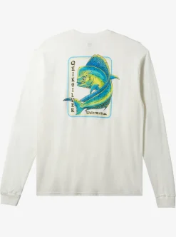 Mens Quiksilver Tees|Waterman Dorado Magic Long Sleeve T-Shirt