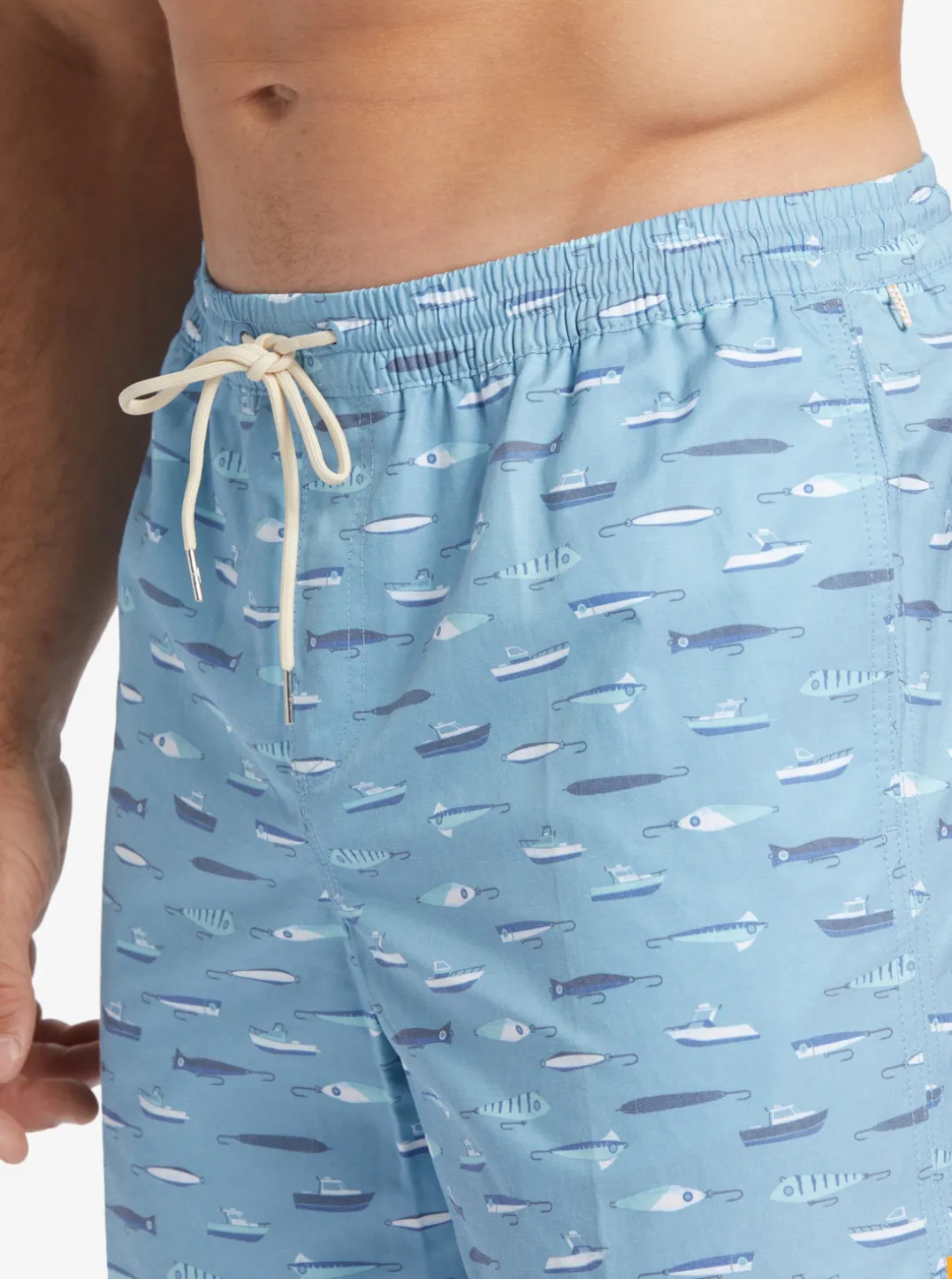 Mens Quiksilver Elastic Waist|Waterman Drag Week 17" Volleys