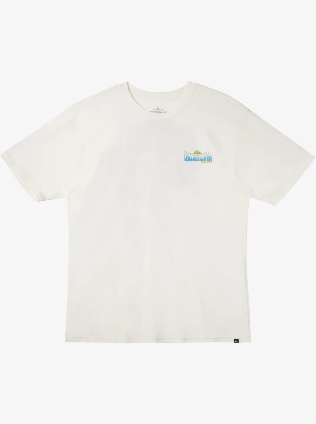 Mens Quiksilver Tees|Waterman Fish Flow Qt-Shirt