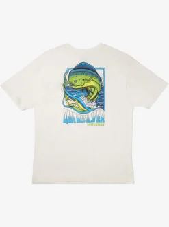 Mens Quiksilver Tees|Waterman Fish Flow Qt-Shirt