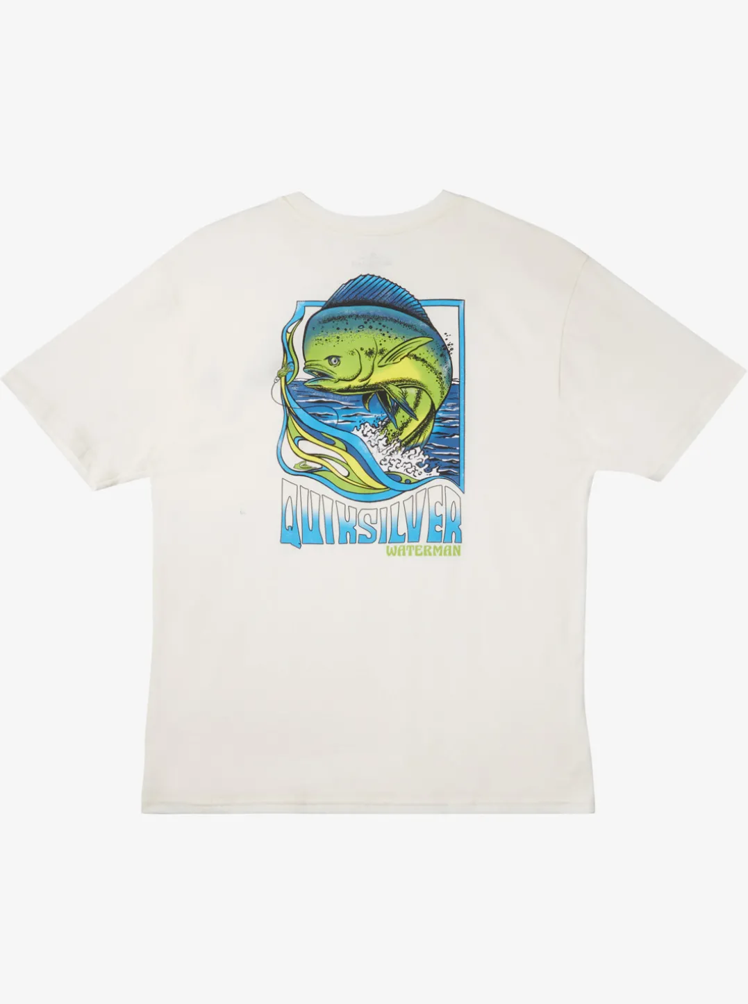 Mens Quiksilver Tees|Waterman Fish Flow Qt-Shirt