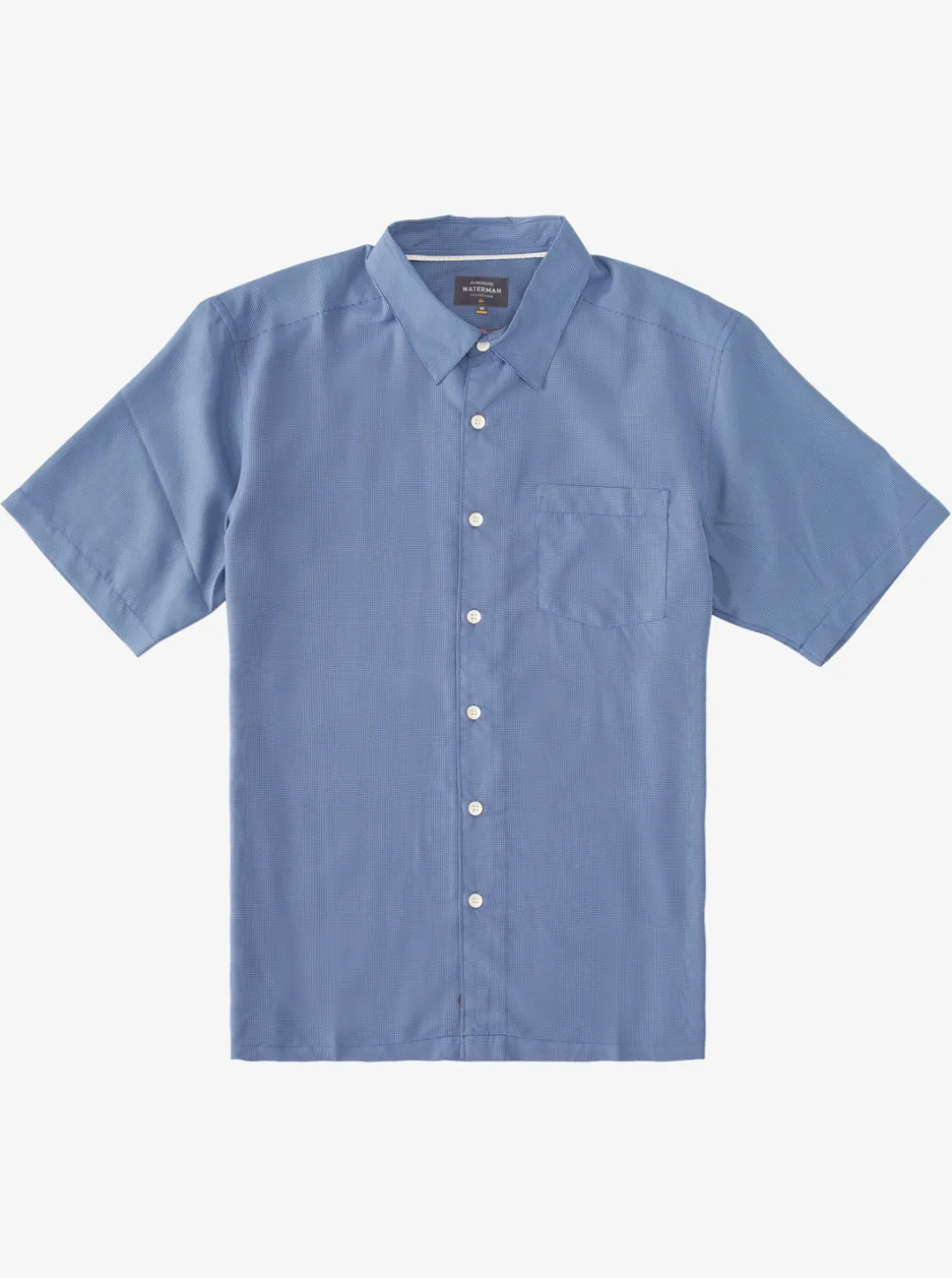 Mens Quiksilver Shirts & Polos|Waterman Kings Cliff Short Sleeve Shirt